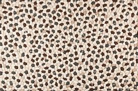 Ковер в Восточном стиле ручной работы из валяной шерсти ROCKS beige
