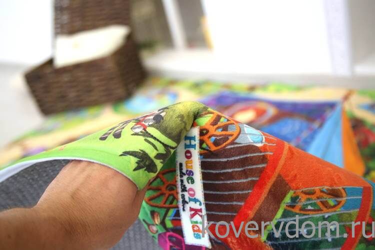 Детский развивающий 3D ковер Цирк Шапито 86028