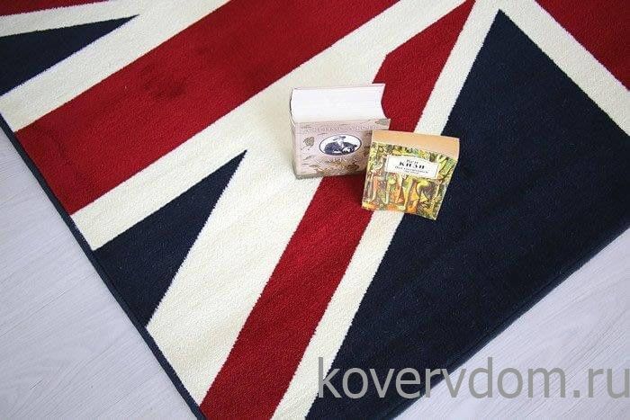 Ковер Британский флаг темно-синий 